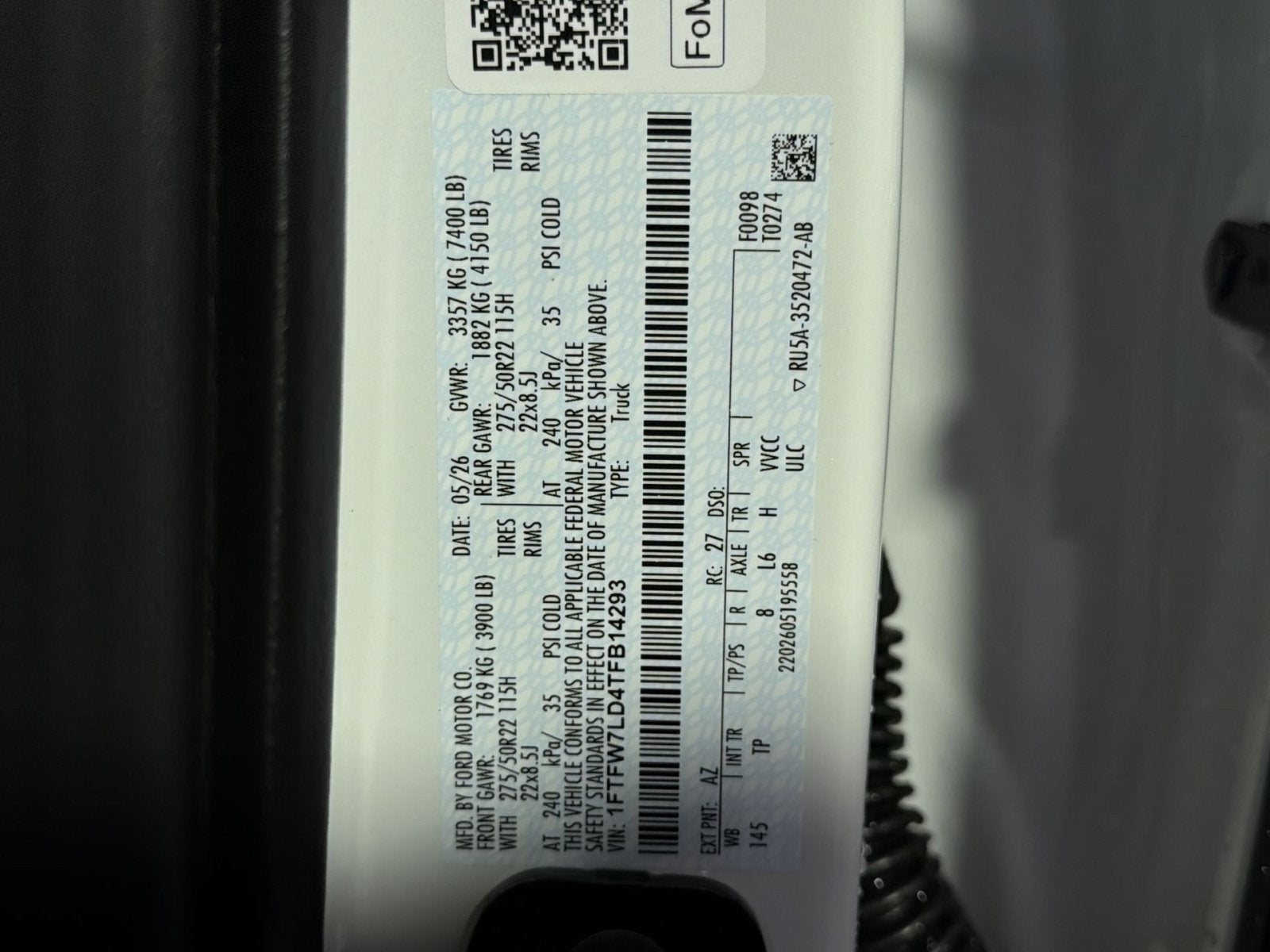 2026 Ford F-150 Platinum