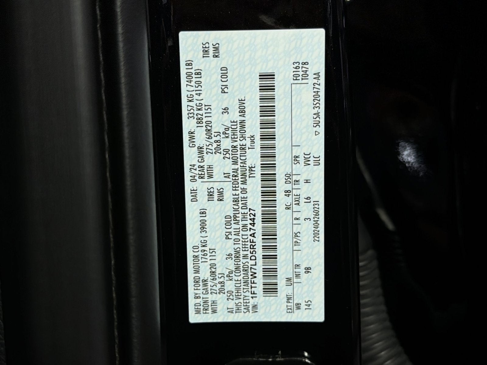 2024 Ford F-150 Platinum