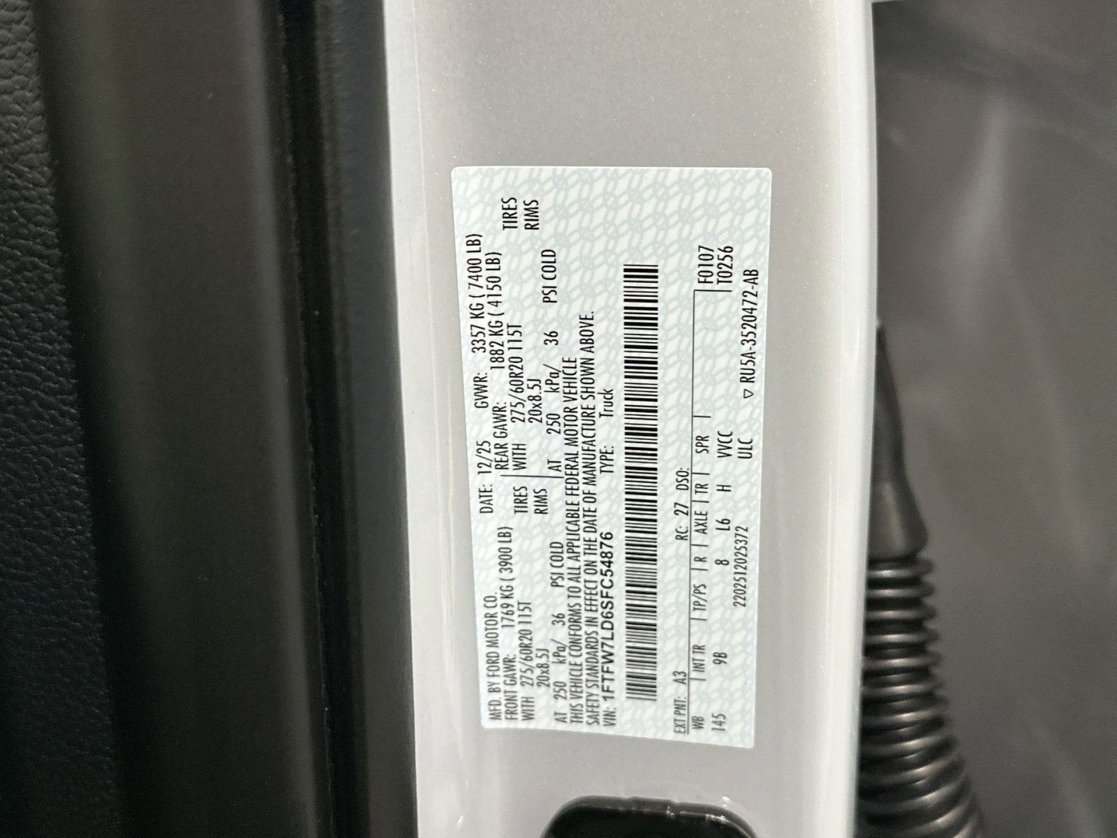 2025 Ford F-150 Platinum