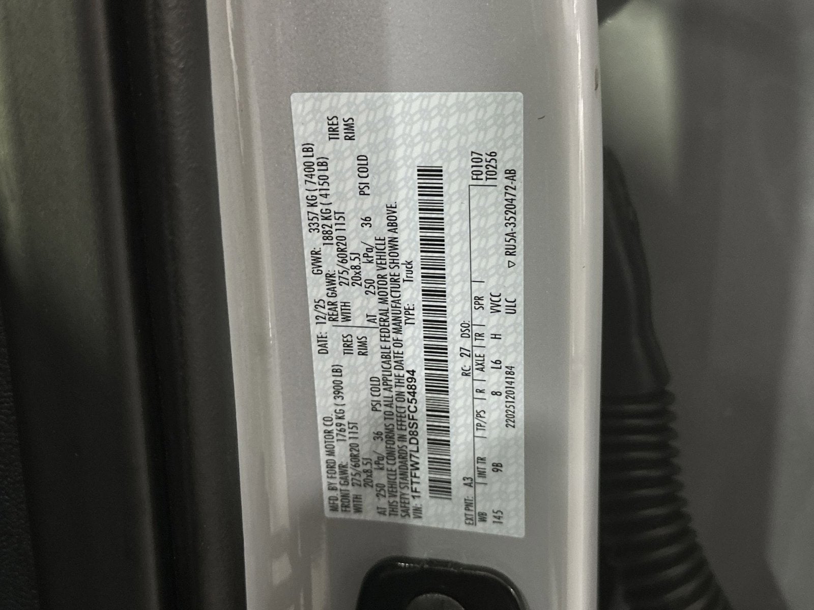 2025 Ford F-150 Platinum