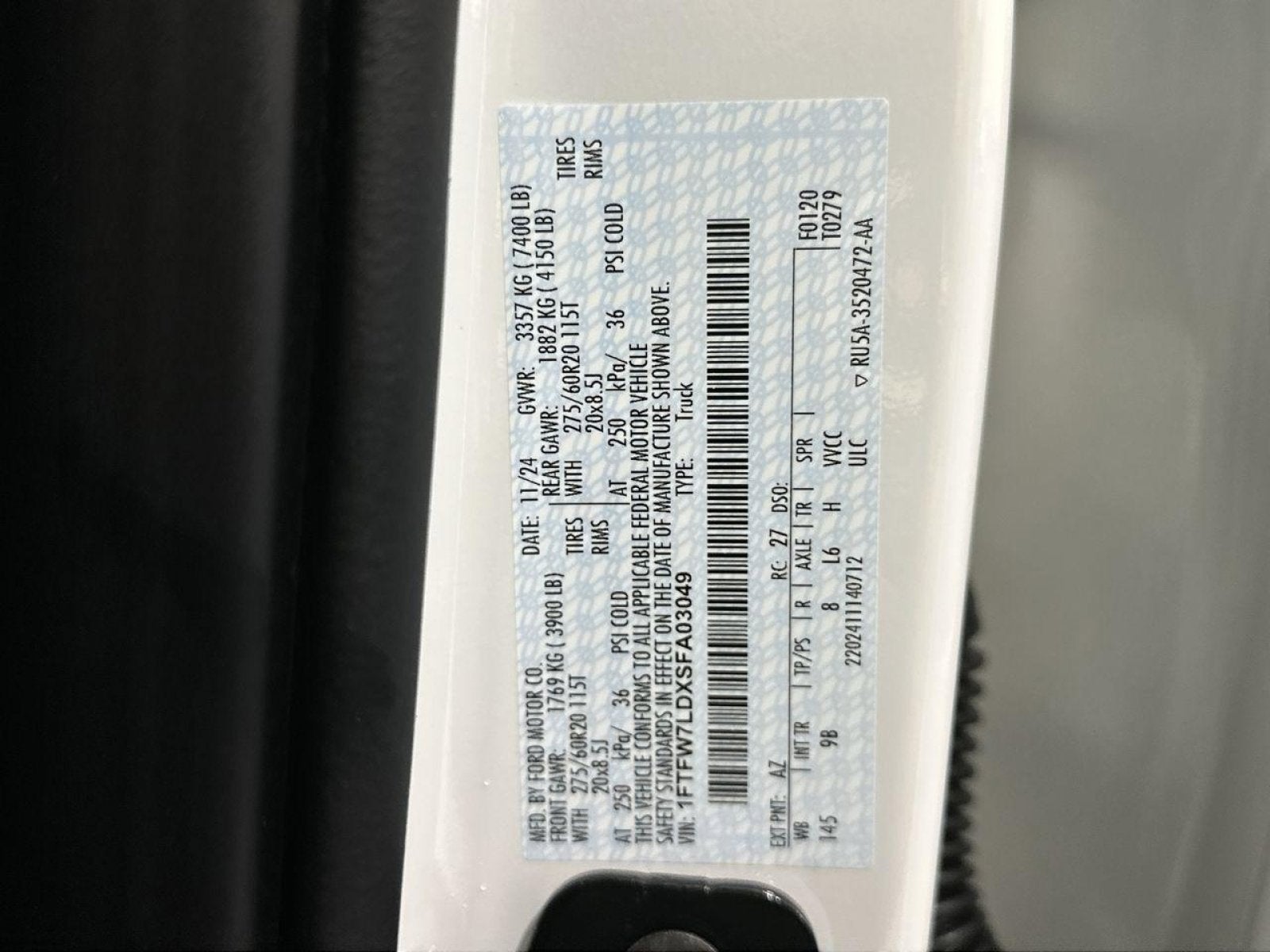 2025 Ford F-150 Platinum