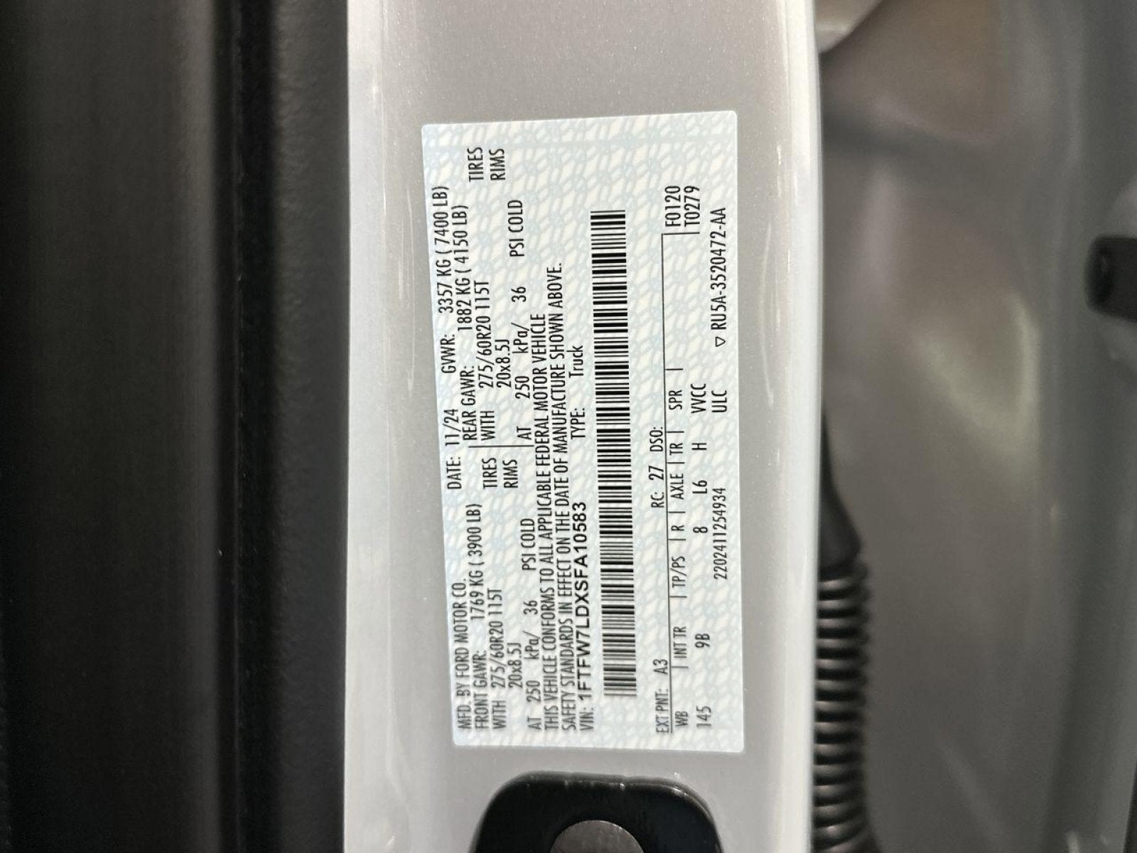 2025 Ford F-150 Platinum