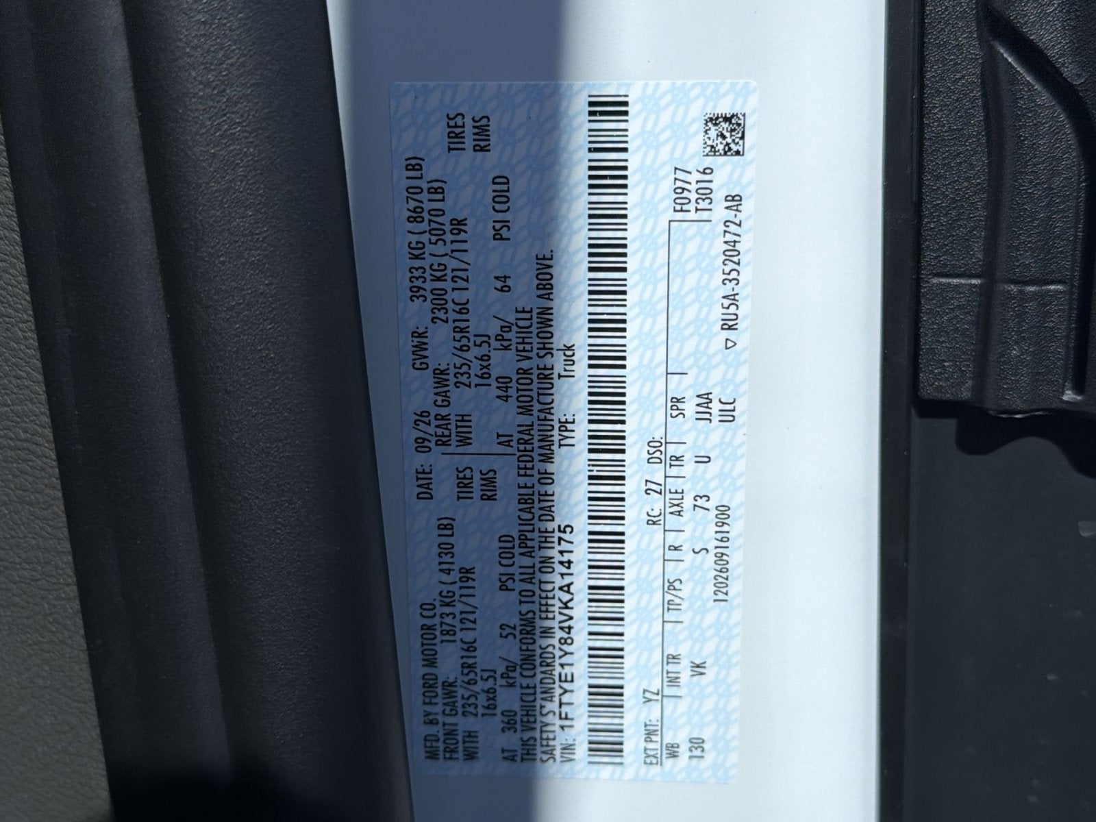 2027 Ford Transit-150 Base