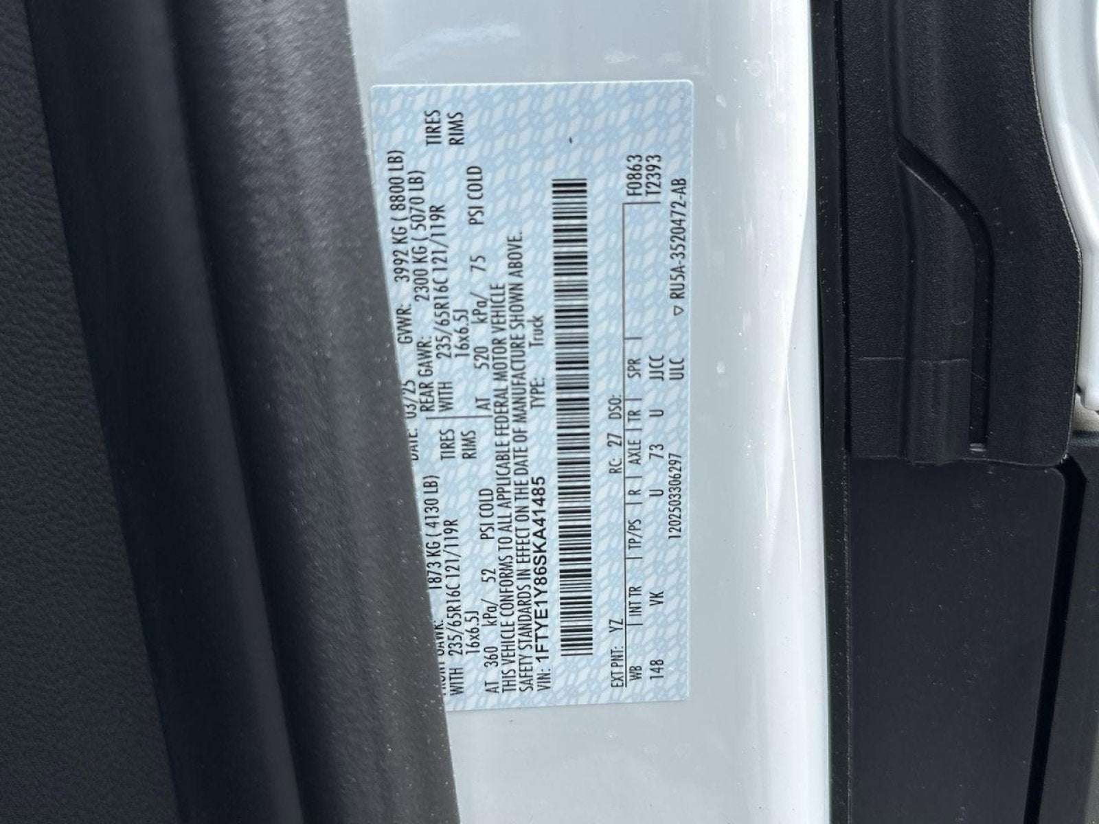 2025 Ford Transit-150 Low Roof