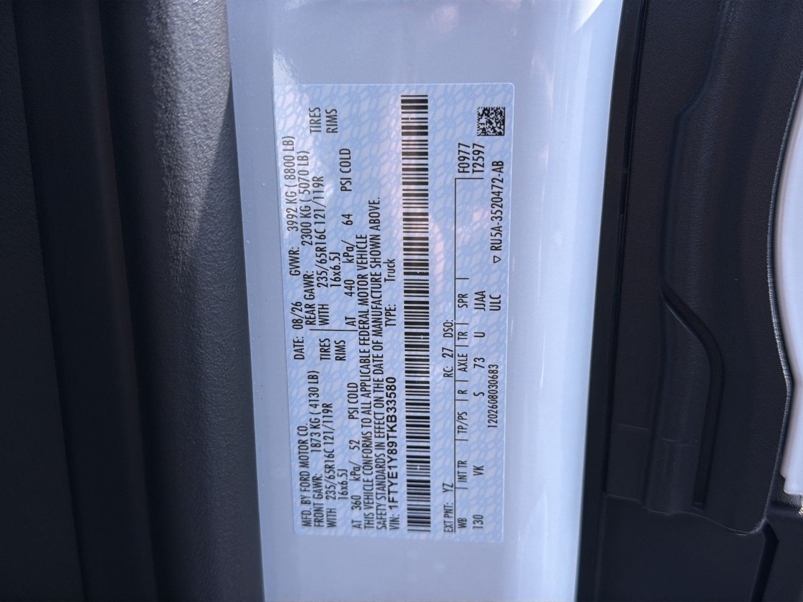 2026 Ford Transit-150 Base