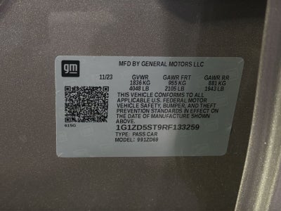 2024 Chevrolet Malibu LT