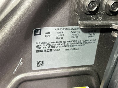 2011 Buick LaCrosse CX