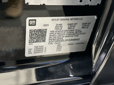 2023 Chevrolet Silverado 1500 LTZ