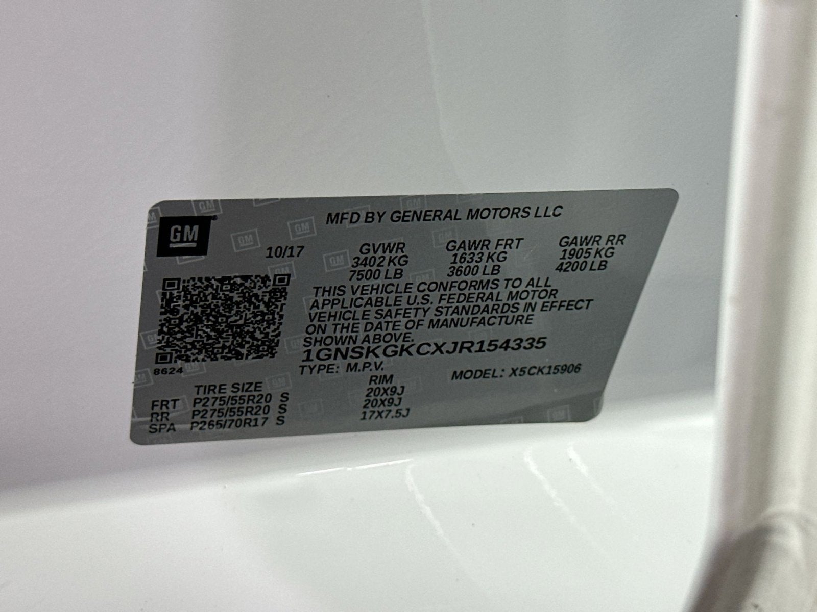 2018 Chevrolet Suburban LS