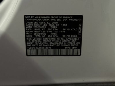 2023 Volkswagen Atlas 2.0T SEL