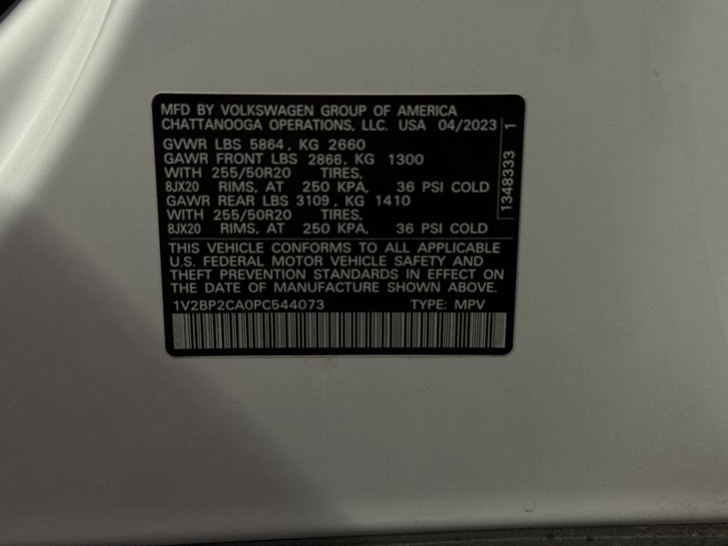 2023 Volkswagen Atlas 2.0T SEL