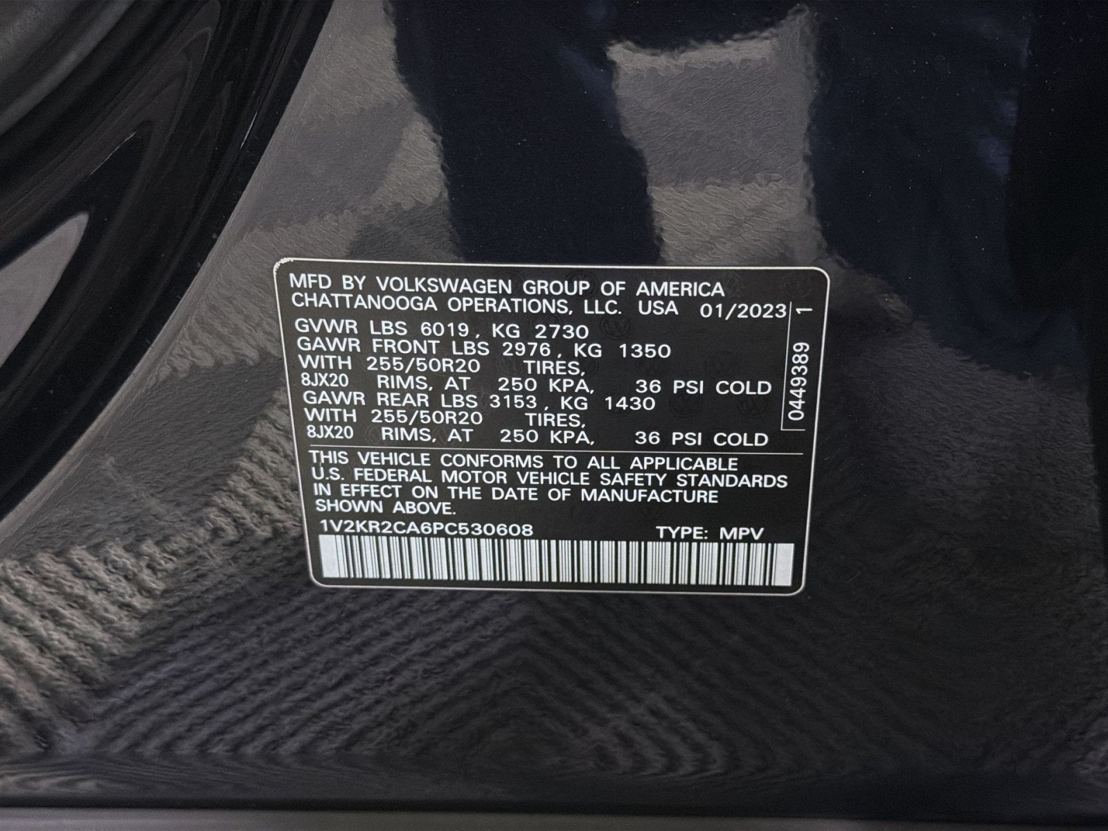 2023 Volkswagen Atlas 3.6L V6 SE w/Technology