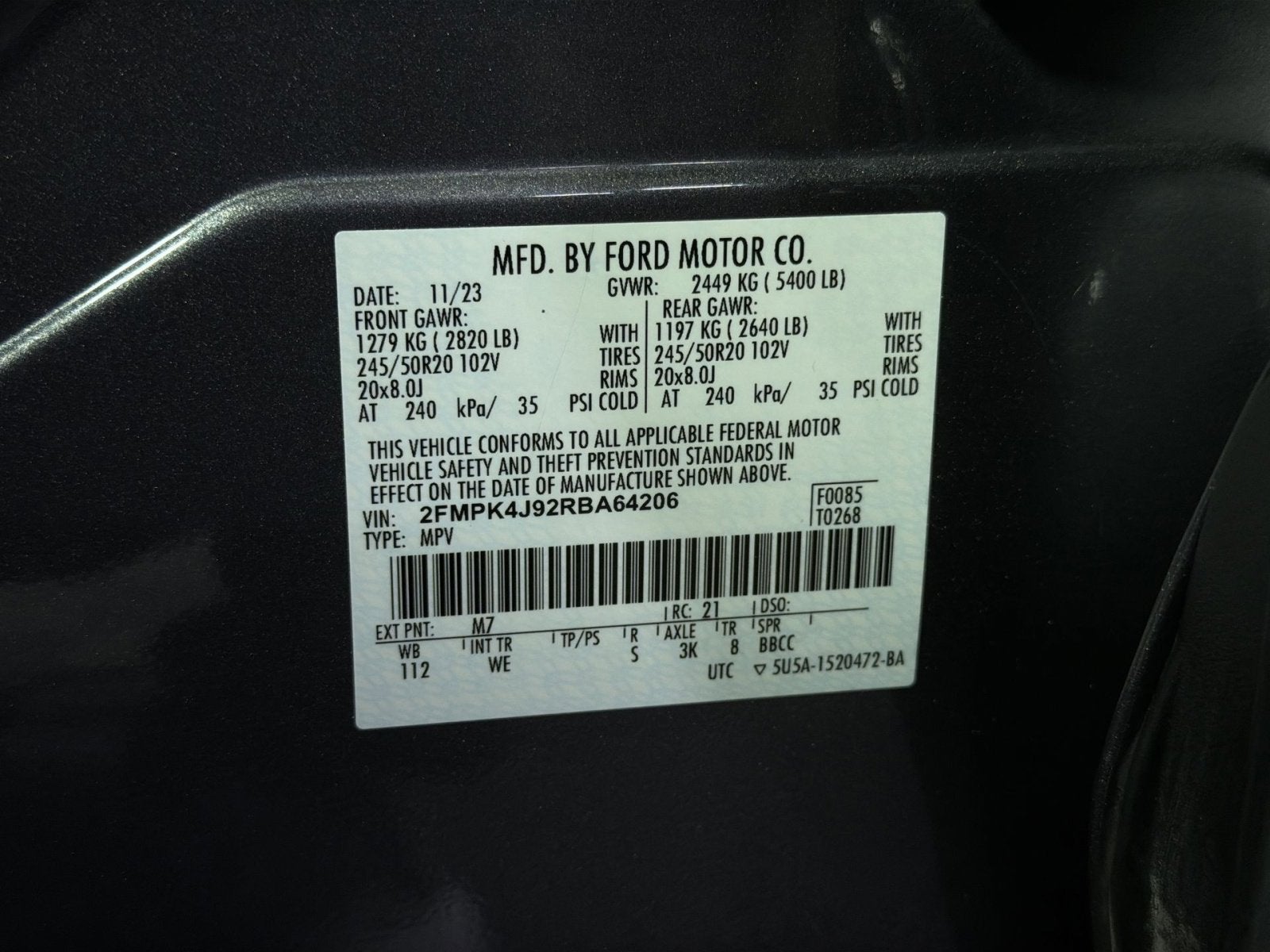 2024 Ford Edge ST Line