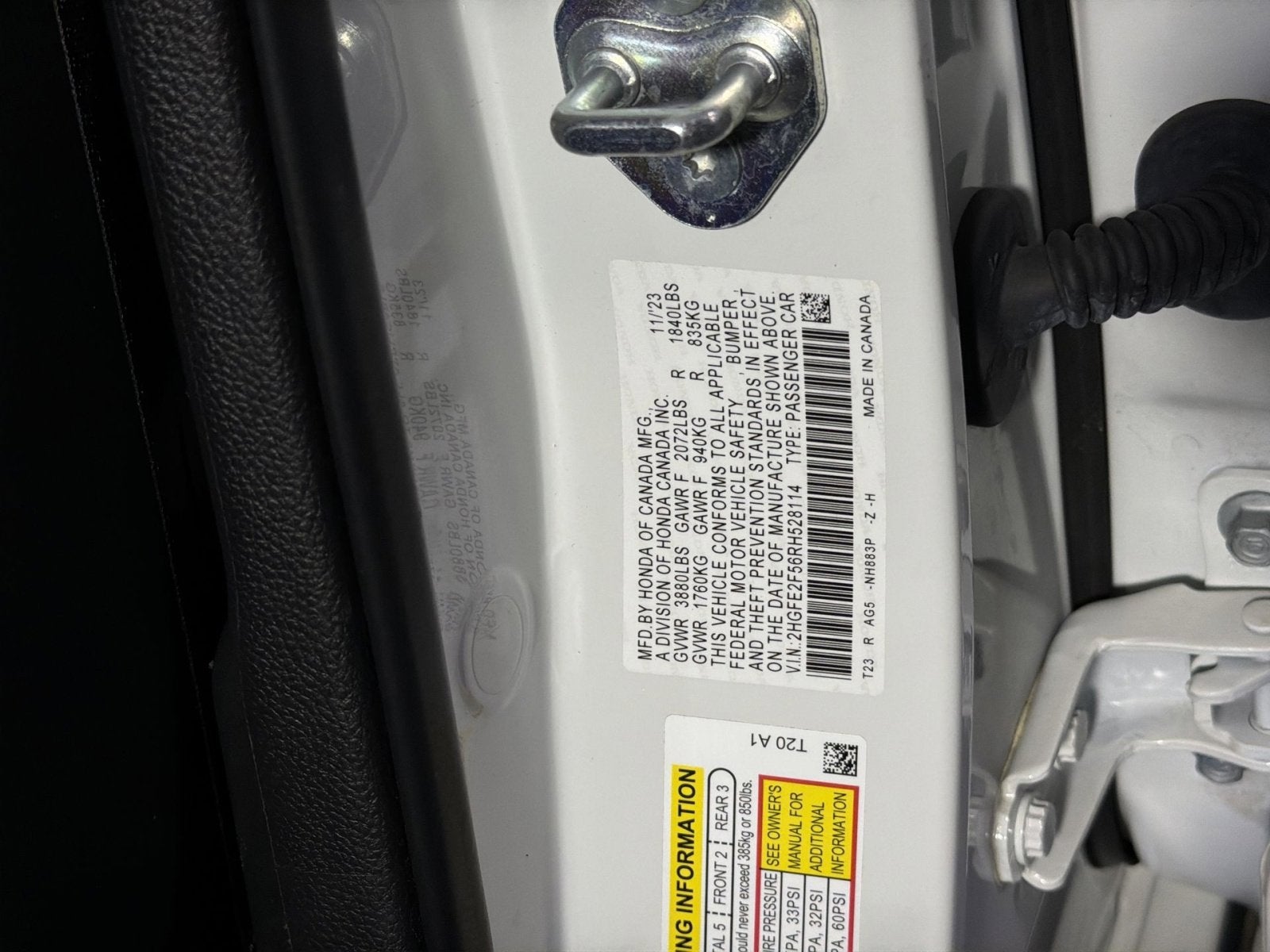 2024 Honda Civic Sport