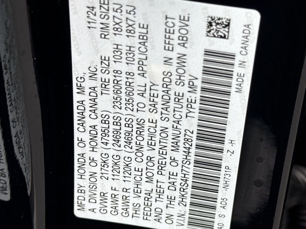 2025 Honda CR-V EX-L