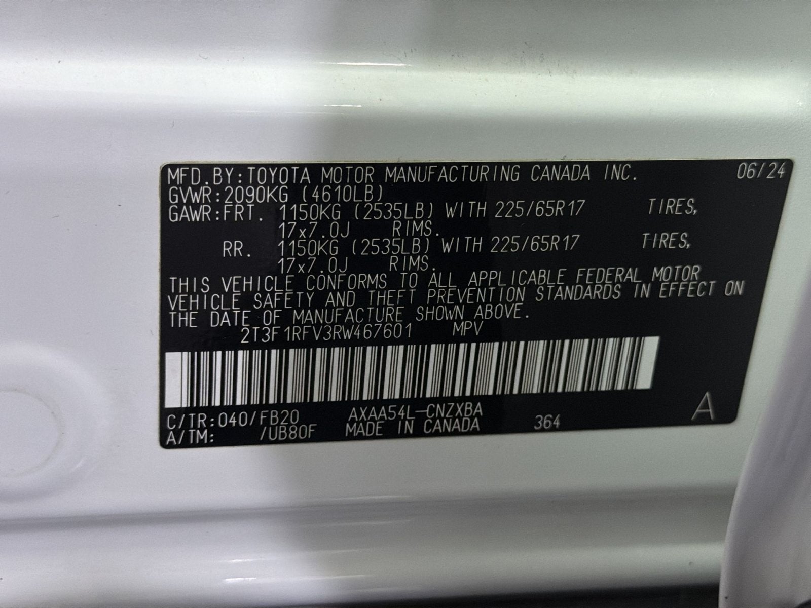 2024 Toyota RAV4 LE