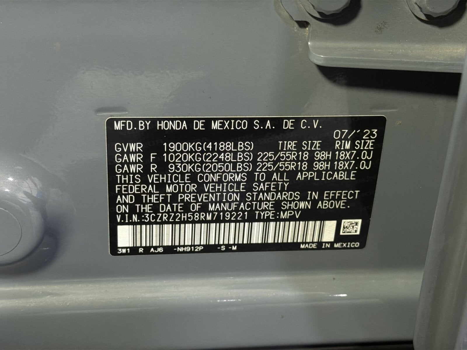 2024 Honda HR-V Sport