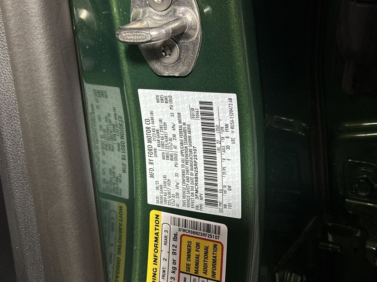 2025 Ford Bronco Sport Big Bend