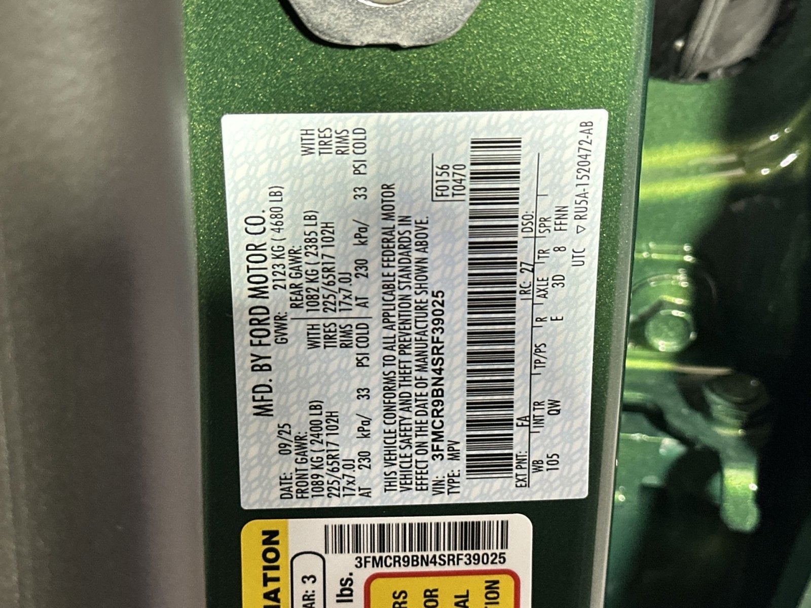 2025 Ford Bronco Sport Big Bend