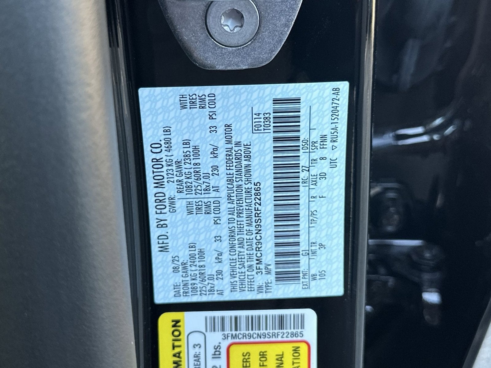 2025 Ford Bronco Sport Outer Banks