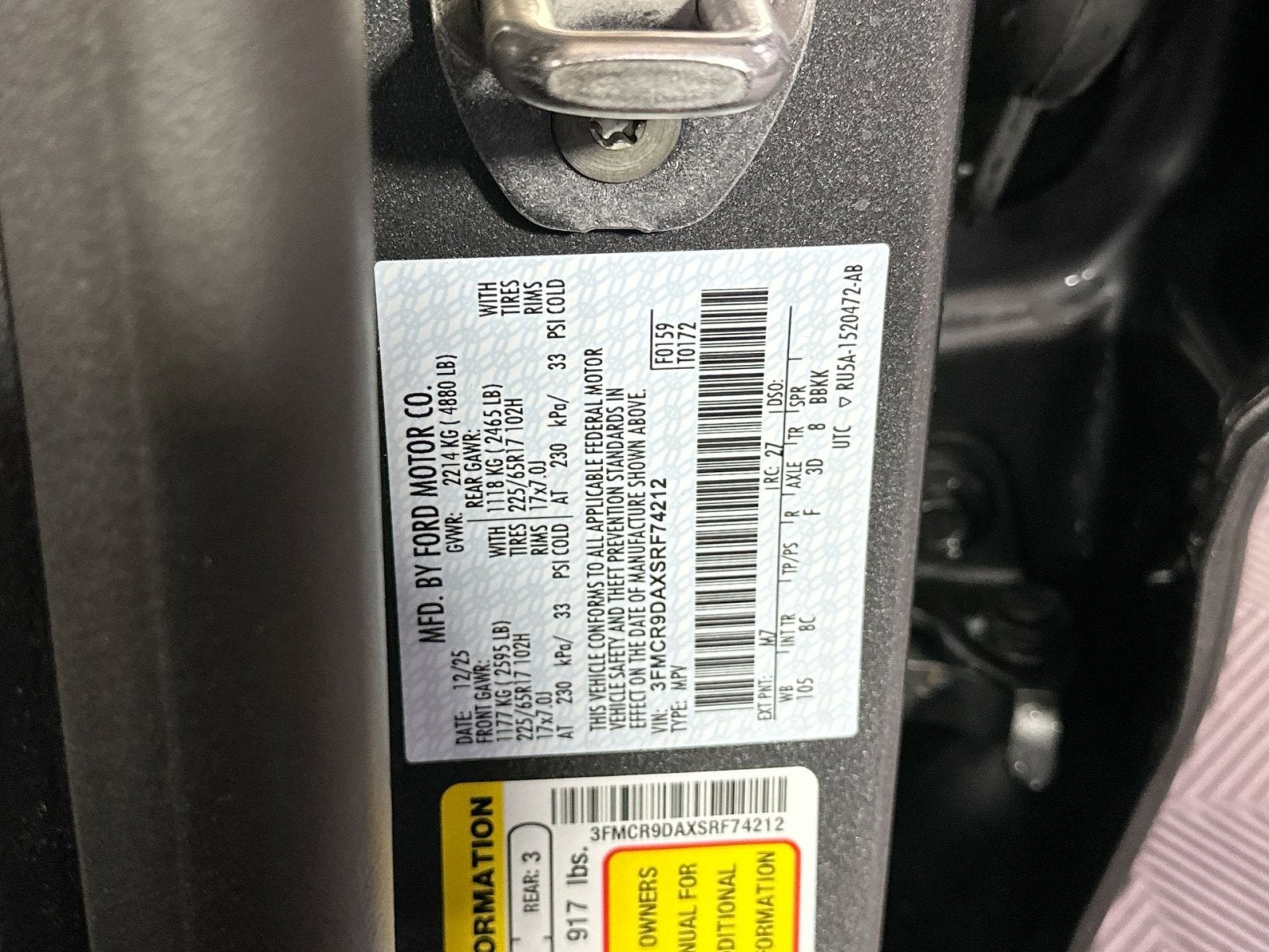 2025 Ford Bronco Sport Badlands