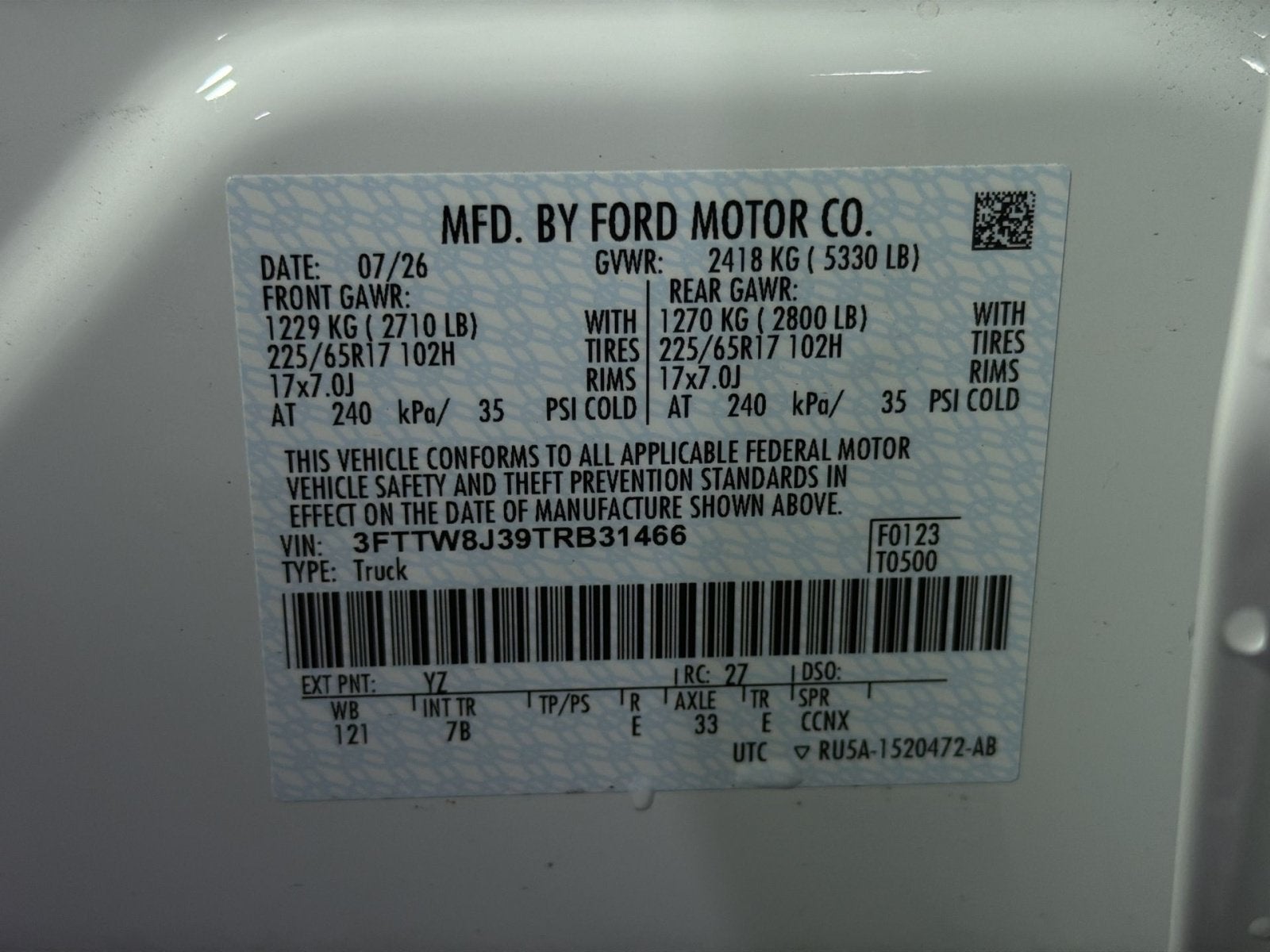 2026 Ford Maverick XLT
