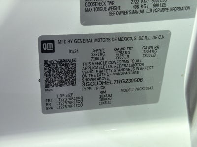 2024 Chevrolet Silverado 1500 ZR2