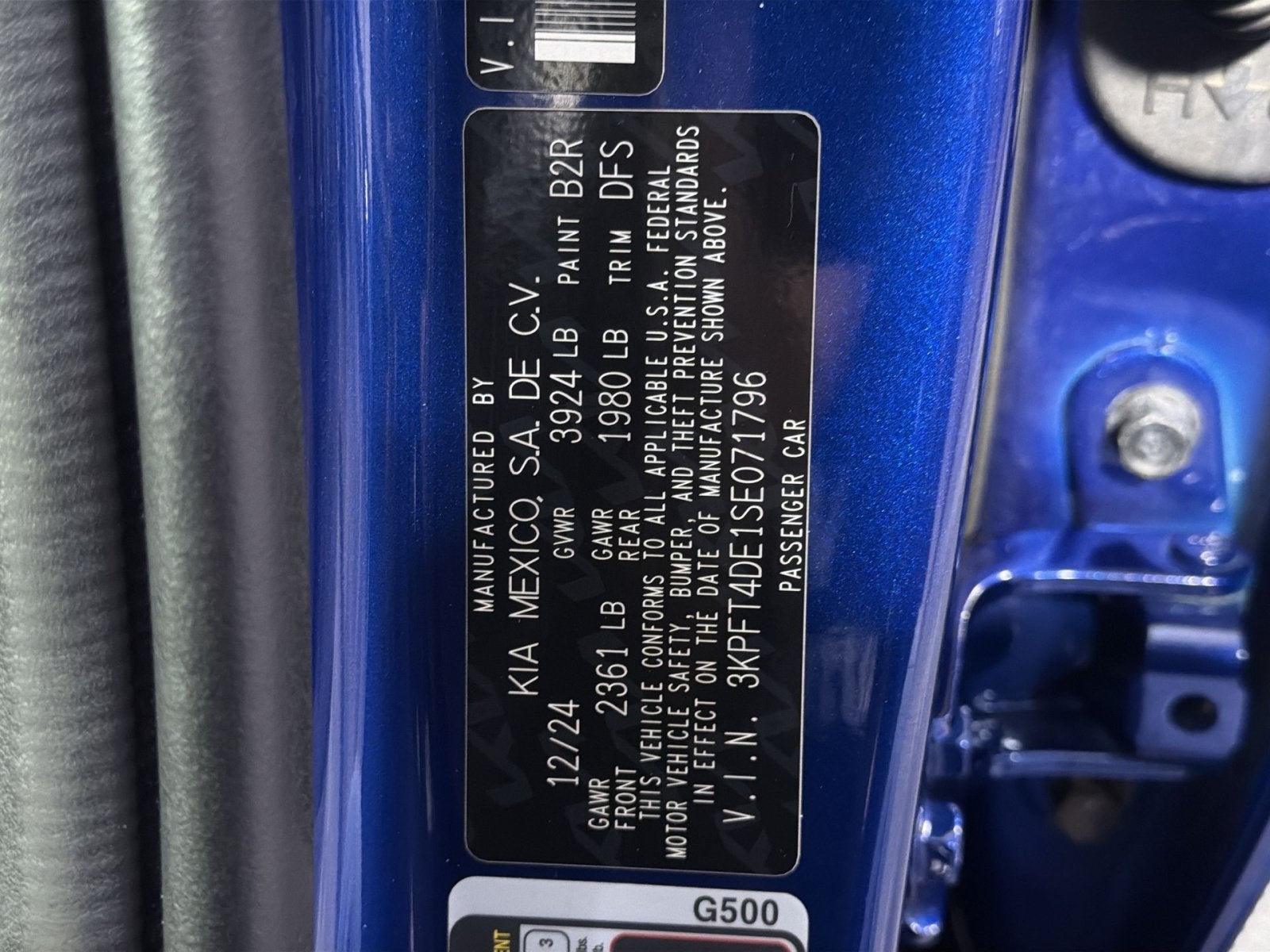 2025 Kia K4 LXS