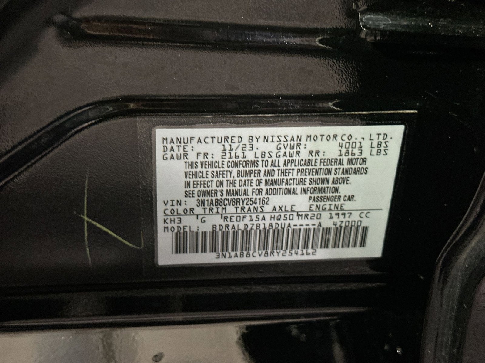 2024 Nissan Sentra SV