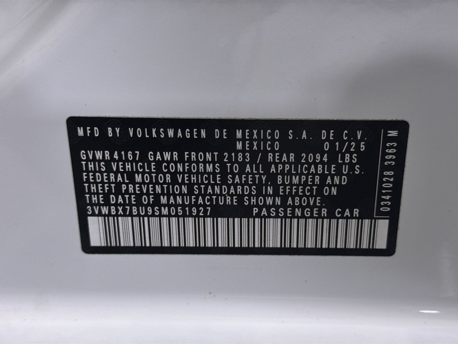 2025 Volkswagen Jetta 1.5T Sport