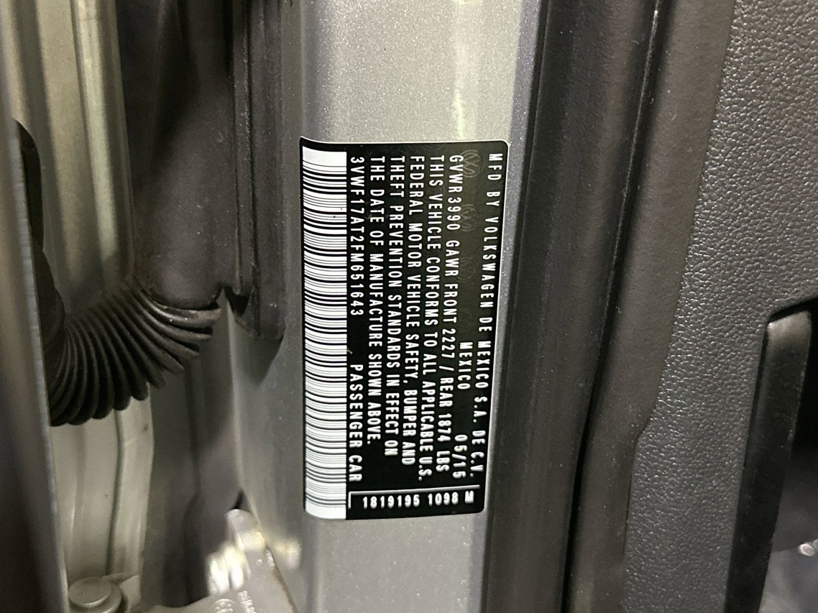 2015 Volkswagen Beetle 1.8T Classic