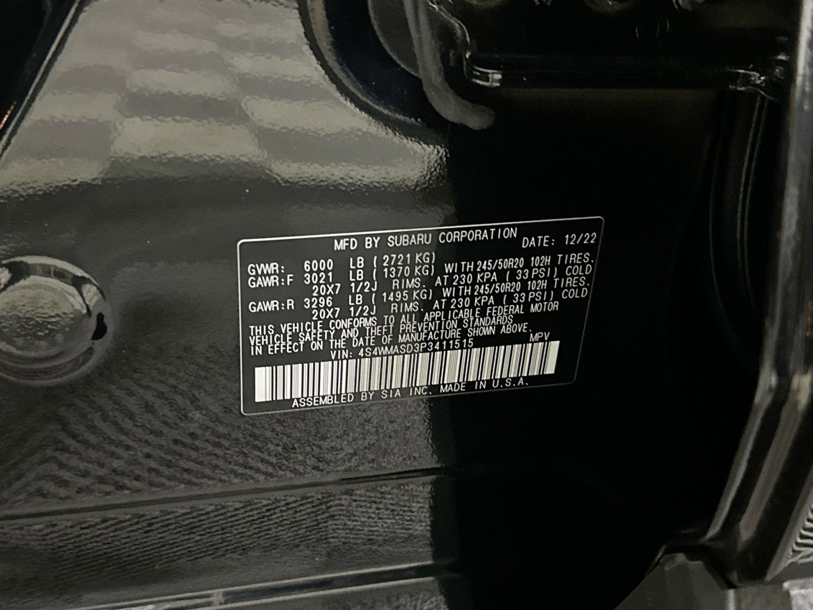 2023 Subaru Ascent Limited