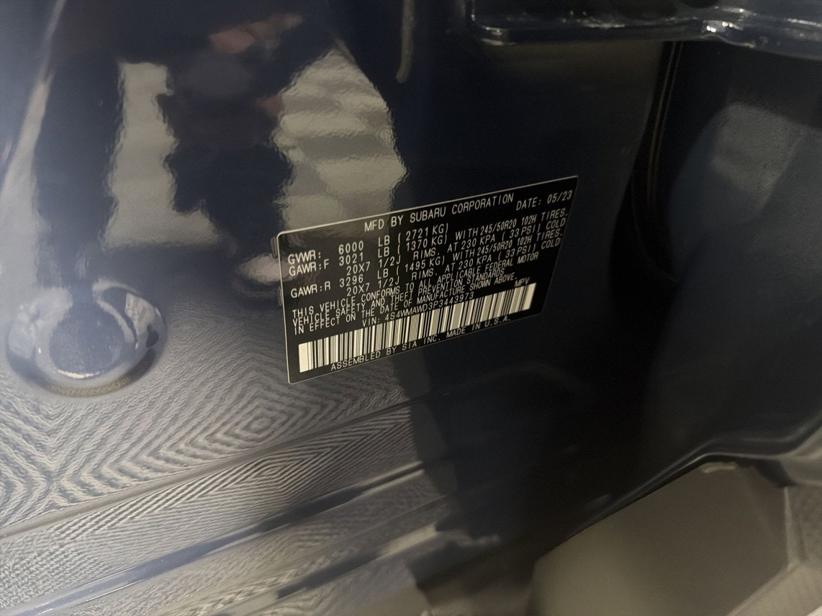 2023 Subaru Ascent Touring