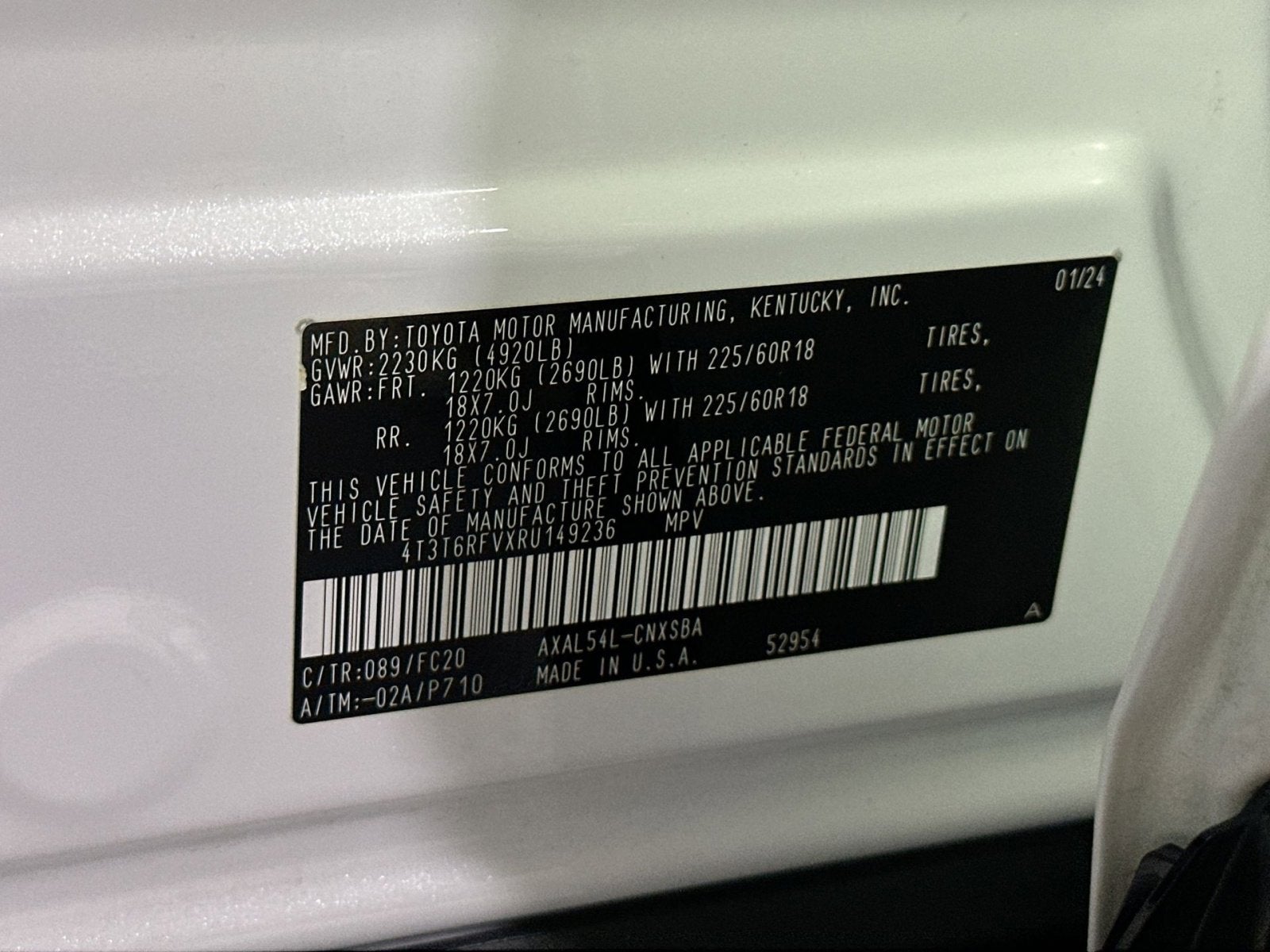 2024 Toyota RAV4 Hybrid SE