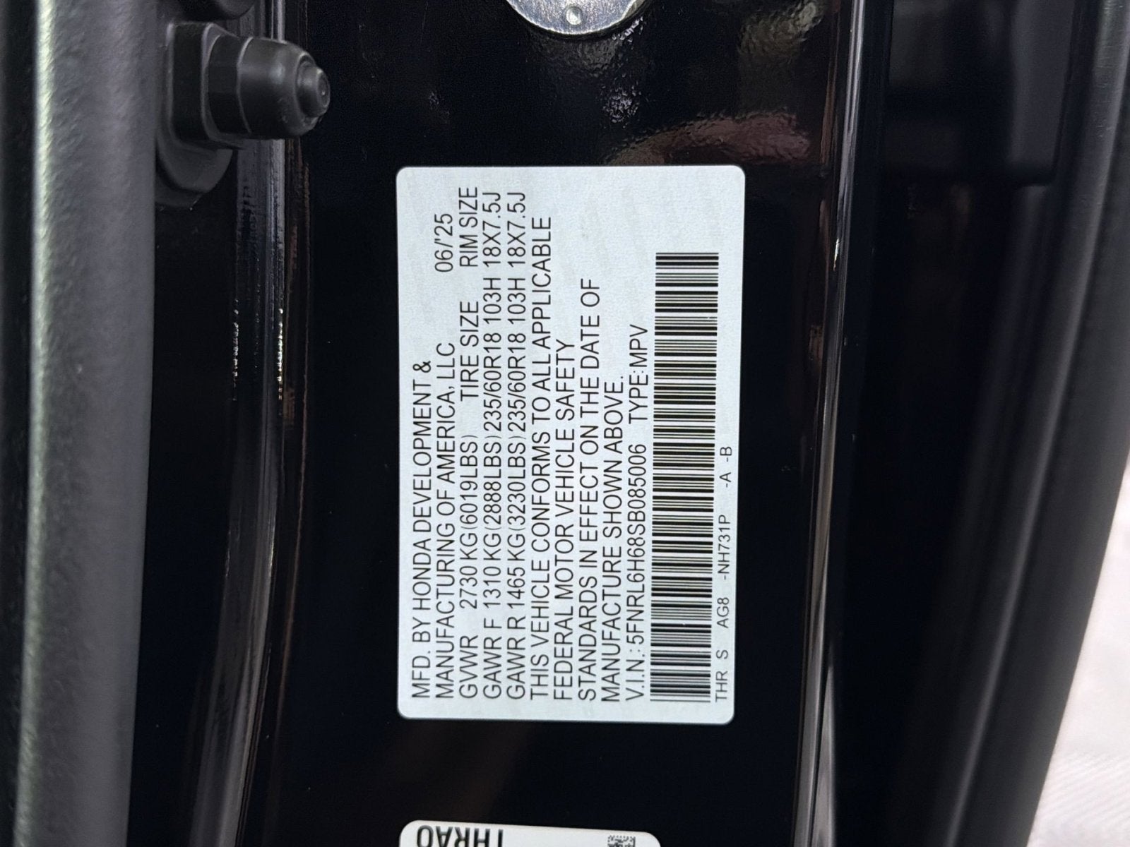 2025 Honda Odyssey EX-L