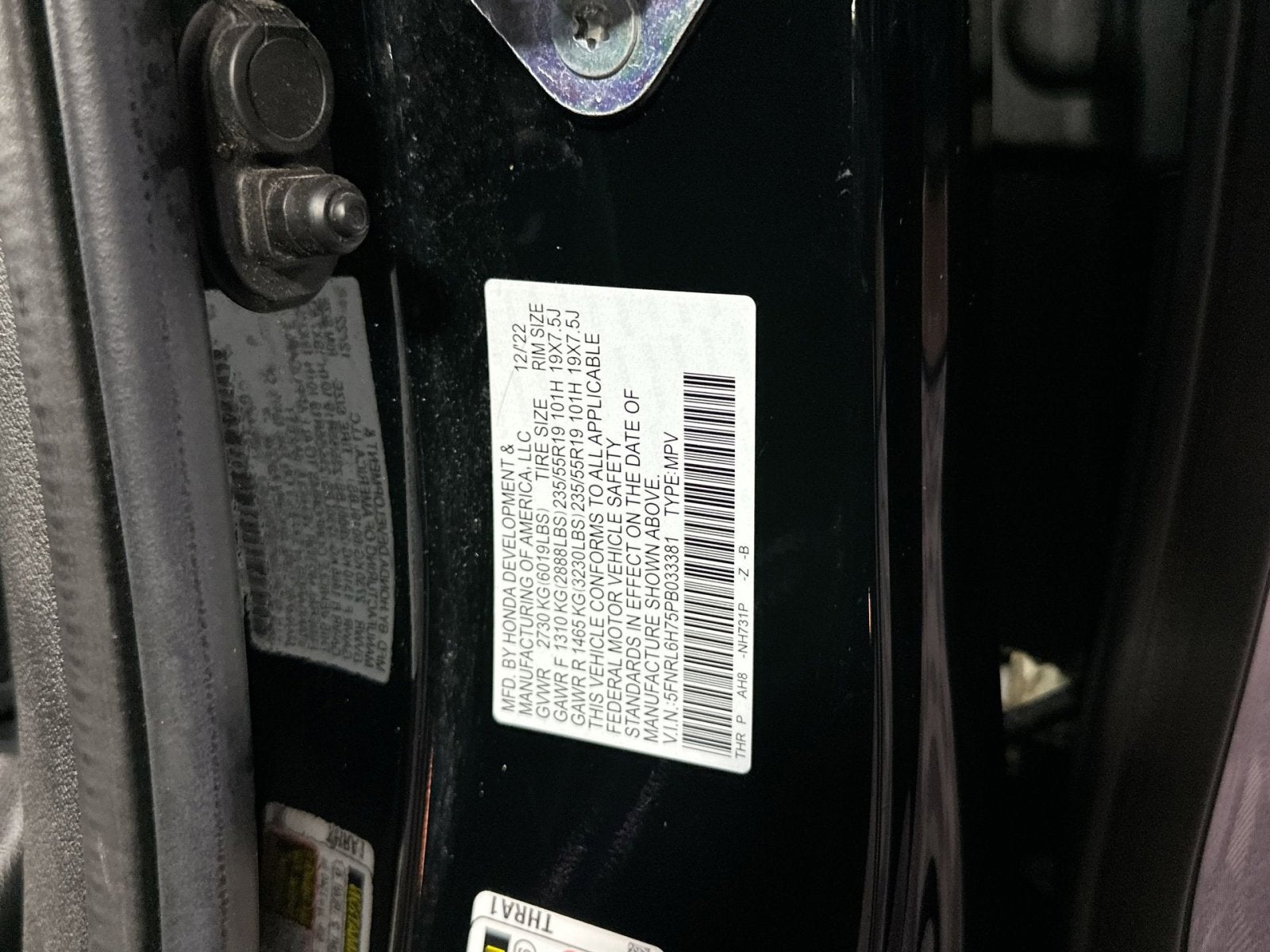 2023 Honda Odyssey Sport