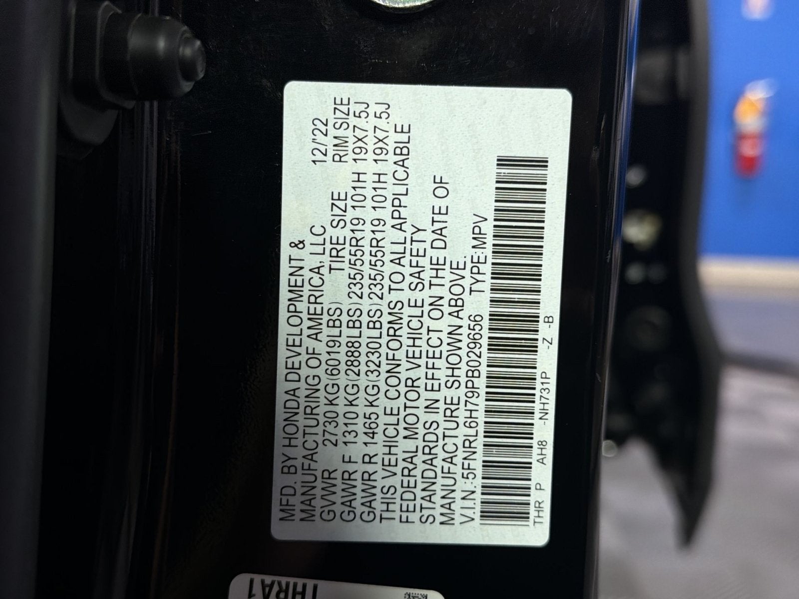 2023 Honda Odyssey Sport