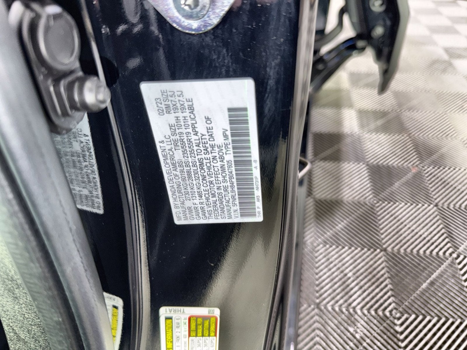 2023 Honda Odyssey Touring