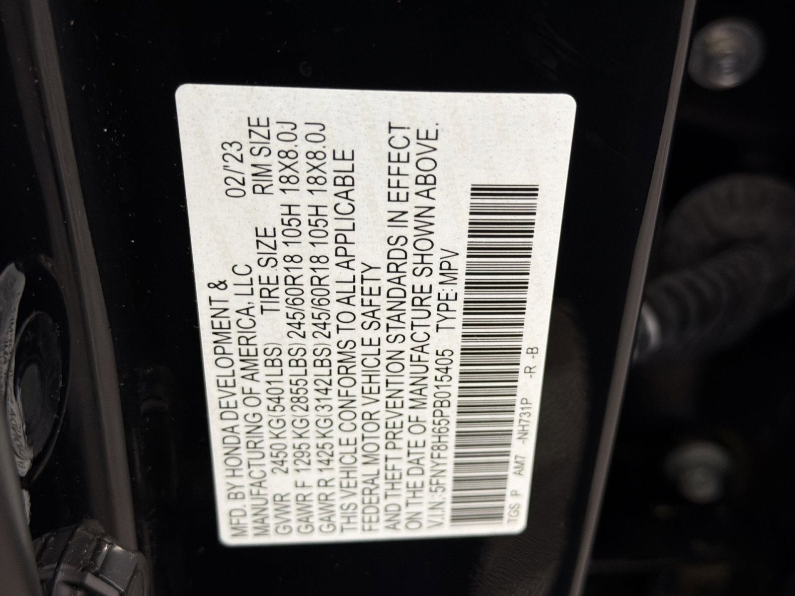 2023 Honda Passport TrailSport