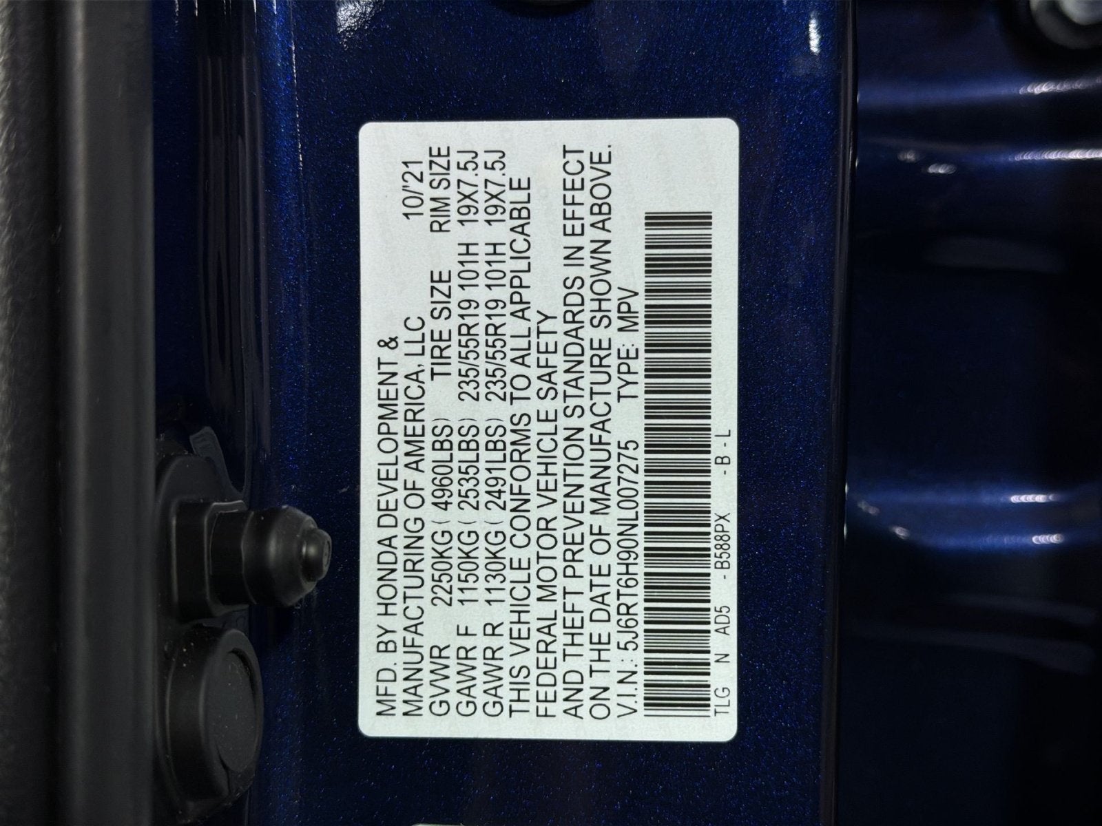 2022 Honda CR-V Hybrid Touring