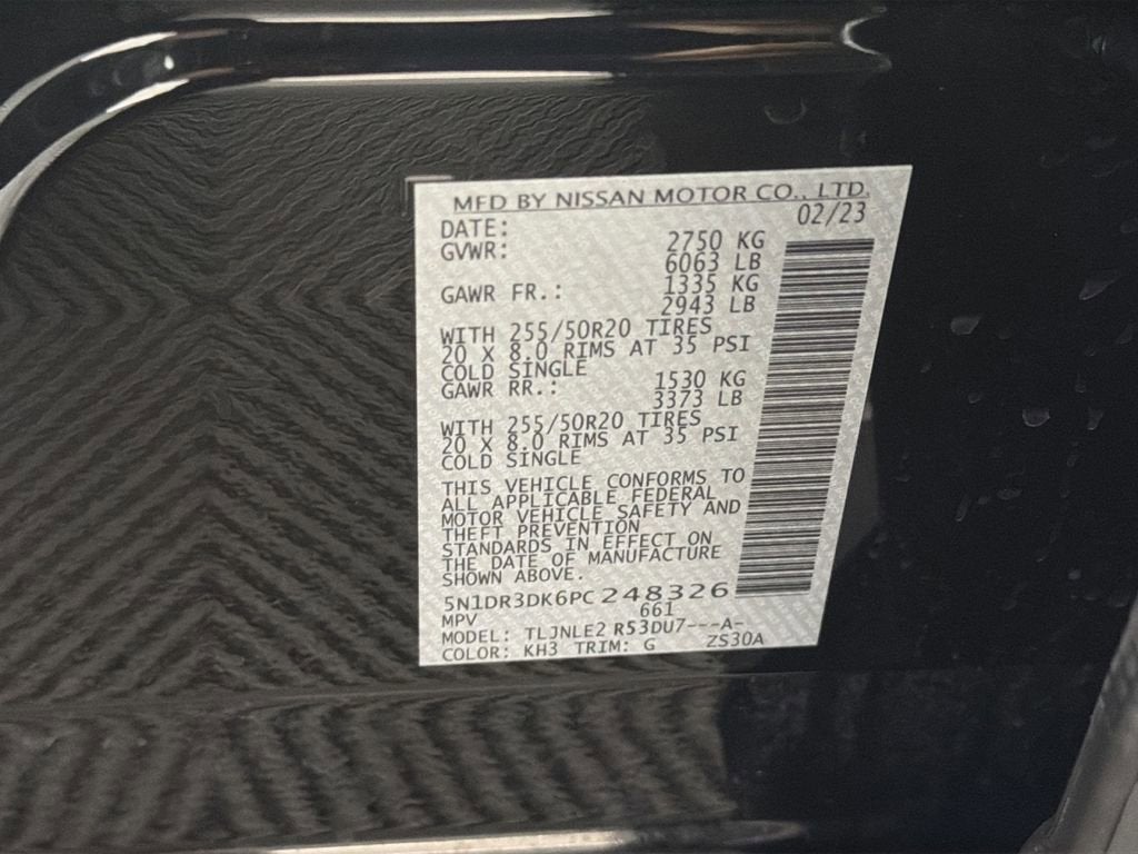 2023 Nissan Pathfinder Platinum