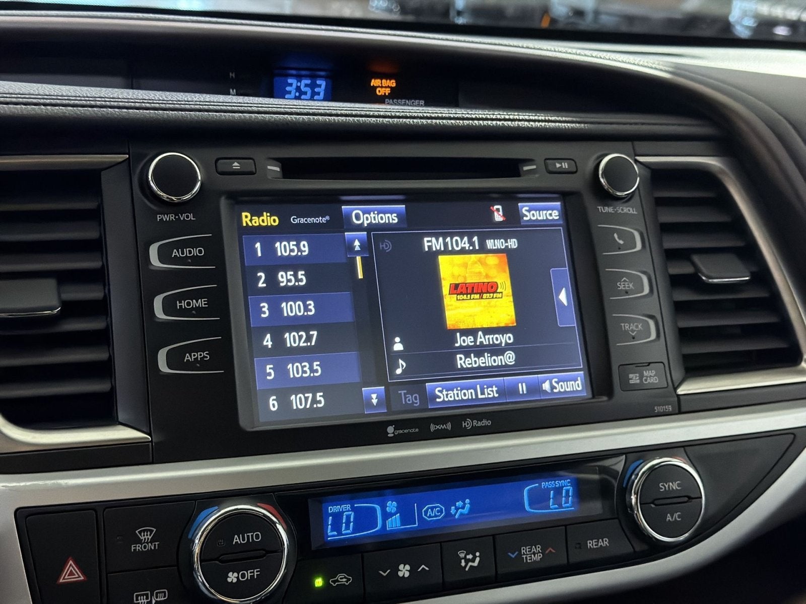 2016 Toyota Highlander XLE V6