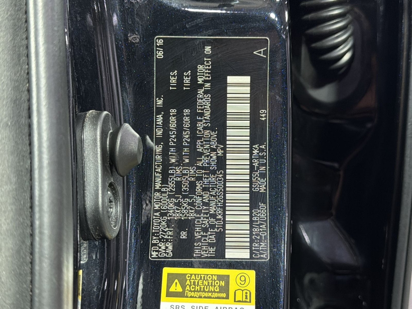 2016 Toyota Highlander XLE V6