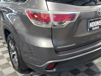 2016 Toyota Highlander XLE V6