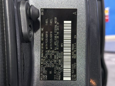 2025 Toyota Sienna XLE