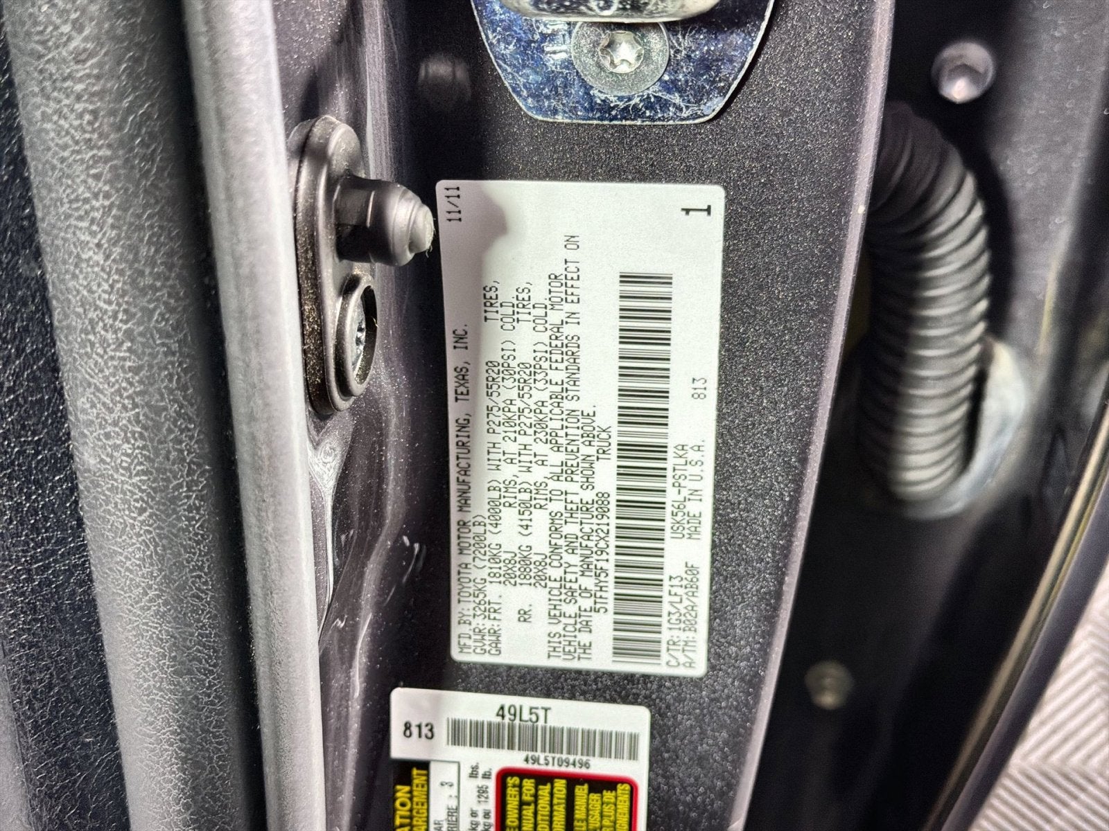 2012 Toyota Tundra Limited