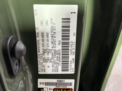 2023 Toyota Tundra Limited