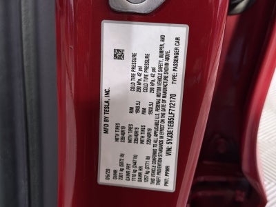 2020 Tesla Model 3 Long Range