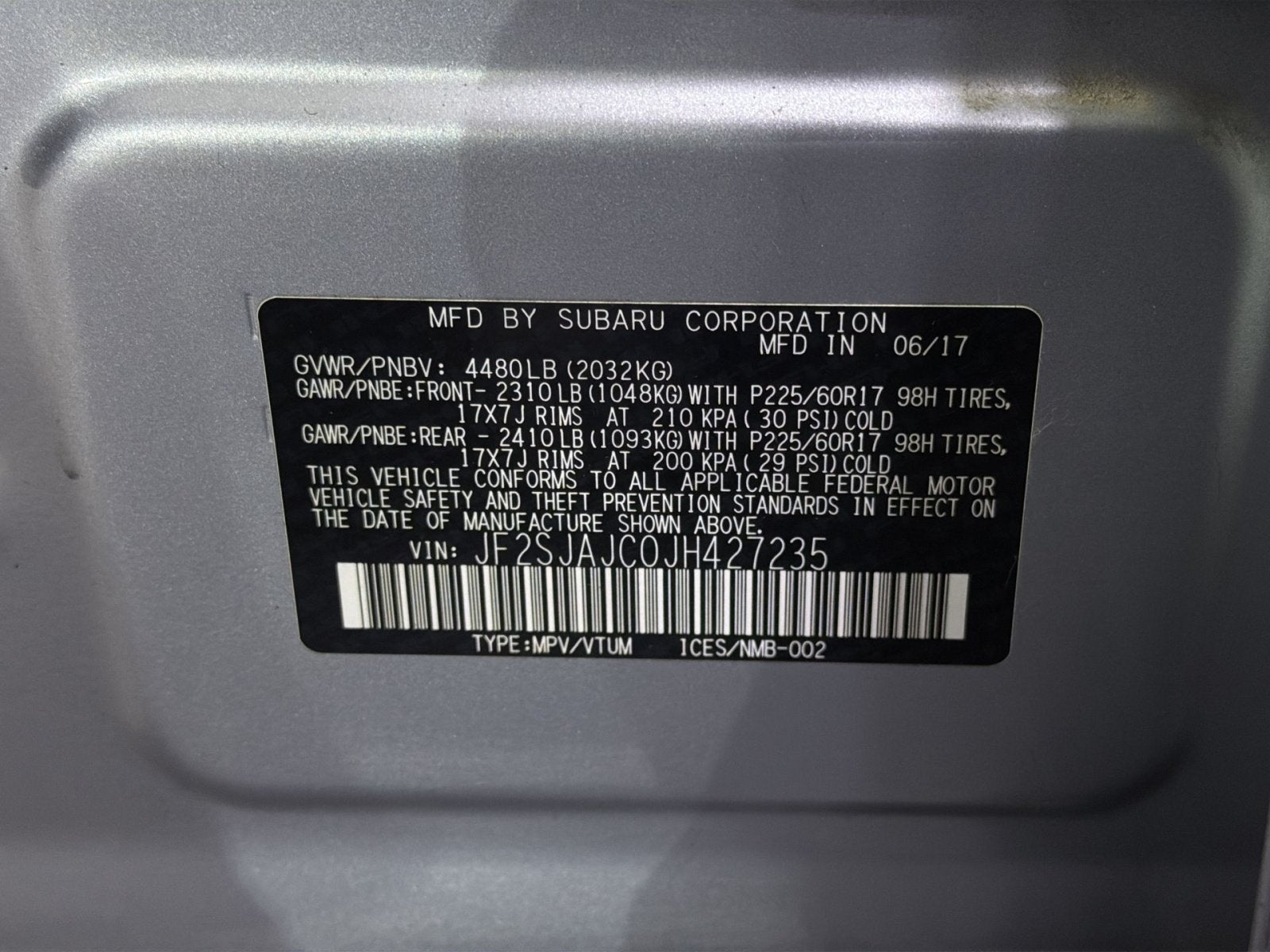 2018 Subaru Forester 2.5i Limited