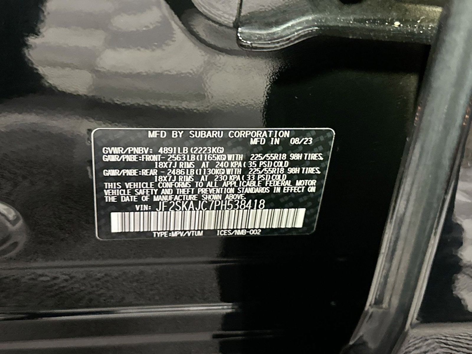 2023 Subaru Forester Sport